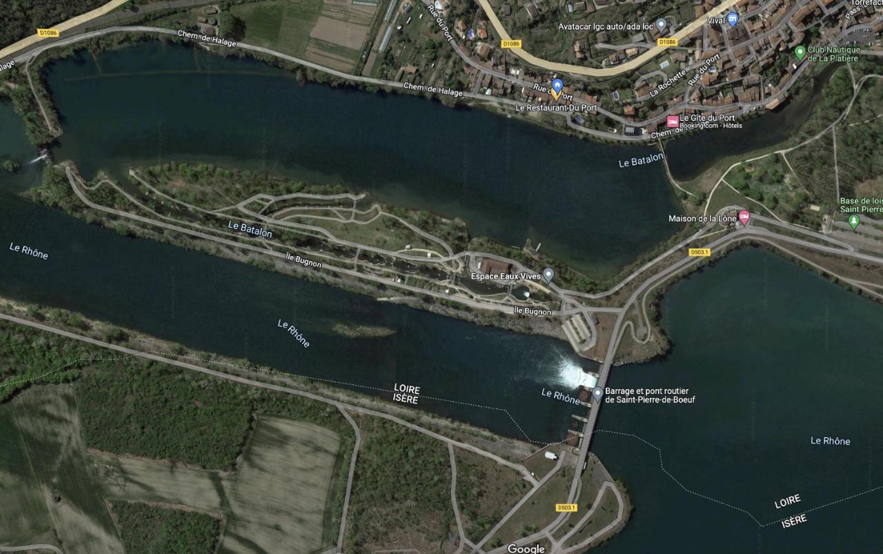 Le Gite Du Port Saint-Pierre-de-Boeuf Zewnętrze zdjęcie